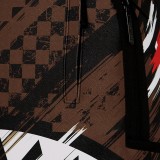 Τσάντα Πλάτης Καφέ - Sprayground Smeared Grunge Εικόνα 2