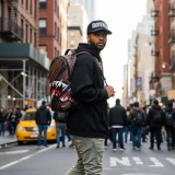 Τσάντα Πλάτης Καφέ - Sprayground Smeared Grunge Εικόνα 6