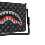 Τσάντα Ώμου Μαύρη - Sprayground Sharks In Paris Balloon Crossover Clutch Εικόνα 1