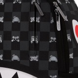 Τσάντα Πλάτης Μαύρη - Sprayground Peeking Character Check Εικόνα 3