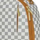 Τσάντα Πλάτης Εκρού - Sprayground Graff Embossed Cream Check Εικόνα 3