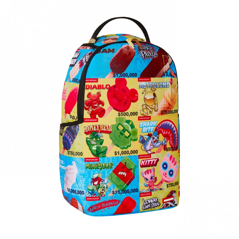 SPRAYGROUND CHARACTERS ICE CREAM TRUCK DLXR B7346 Colorful