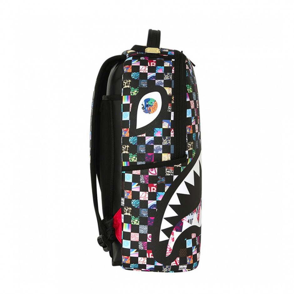 Τσάντα Πλάτης Πολύχρωμη - Sprayground Crazy Check
