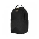Backpack Coal - Sprayground Shark Central Gold Lettering Image 1