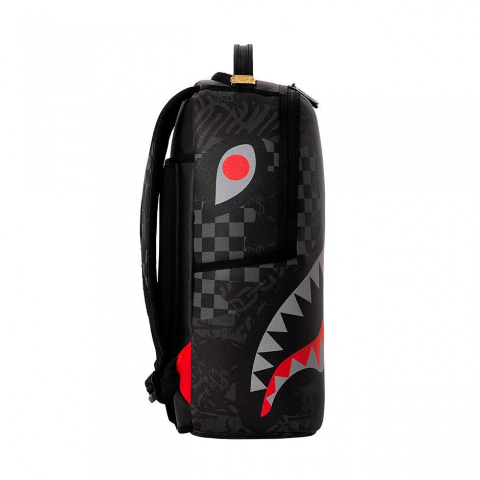 Τσάντα Πλάτης Πολύχρωμη - Sprayground 4AM Red Shark