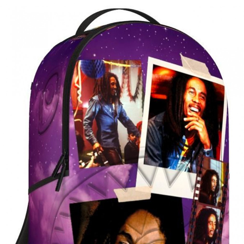 Backpack Colorful - Sprayground Bob Marley Purple