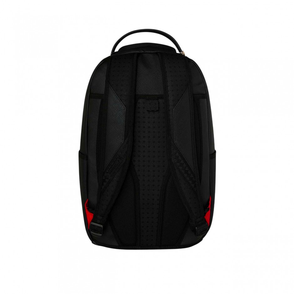 Τσάντα Πλάτης Μαύρη - Sprayground Blacked Out Embossed Gold Tooth DLXSV