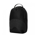 Τσάντα Πλάτης Μαύρη - Sprayground Shark Central Blacked Out Embossed Nylon Εικόνα 1