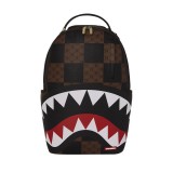 Τσάντα Πλάτης Καφέ - Sprayground Enlarged Check Paris Εικόνα 