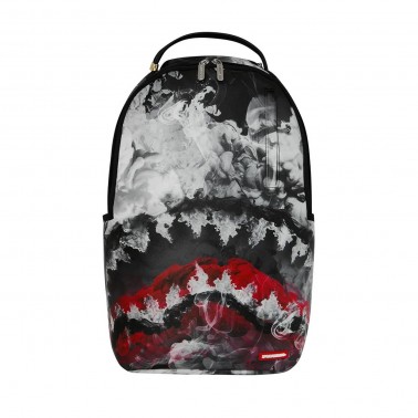 Τσάντα Πλάτης Λευκή-Μαύρη - Sprayground Elevate White