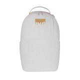 Τσάντα Πλάτης Λευκή - Sprayground Gold Brick Luxe White Εικόνα 