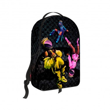 Τσάντα Πλάτης Μαύρη - Sprayground Gal-axies Floaty Fit Check