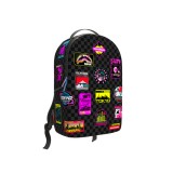 Τσάντα Πλάτης Μαύρη - Sprayground Global Mogul Cyber Punk Japan Cities Εικόνα 