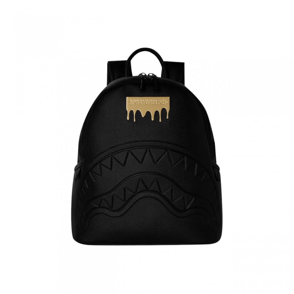 Τσάντα Πλάτης Μαύρη - Sprayground Gold Brick Luxe Savage