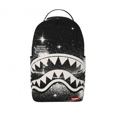 Τσάντα Πλάτης Μαύρη - Sprayground Shark Central Dark Space
