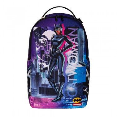 Τσάντα Πλάτης Πολύχρωμη - Sprayground Cat Woman In The City DLXR