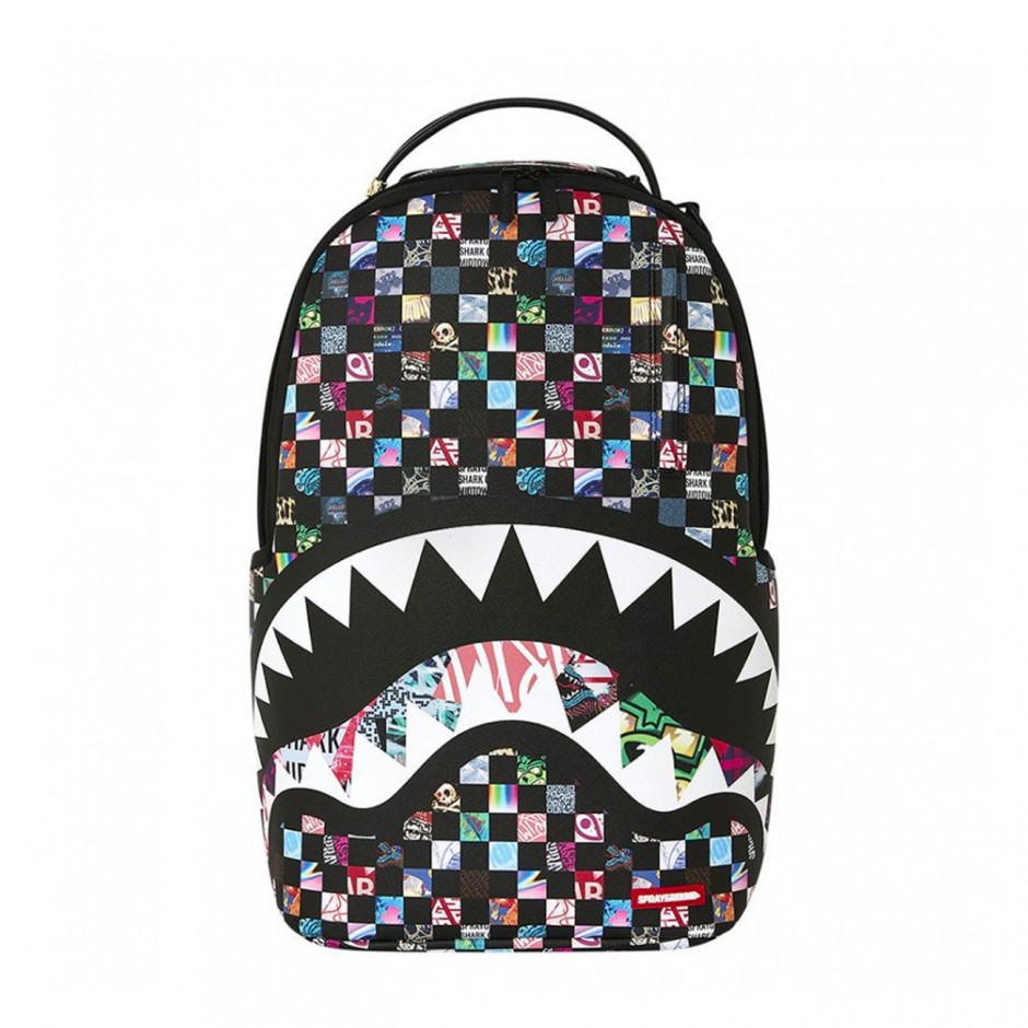 Τσάντα Πλάτης Πολύχρωμη - Sprayground Crazy Check