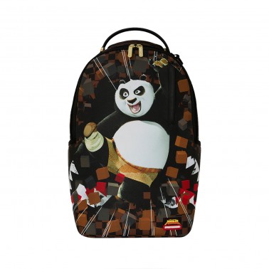 Τσάντα Πλάτης Πολύχρωμη - Sprayground Kung Fu Panda Po Checker Karate Kick