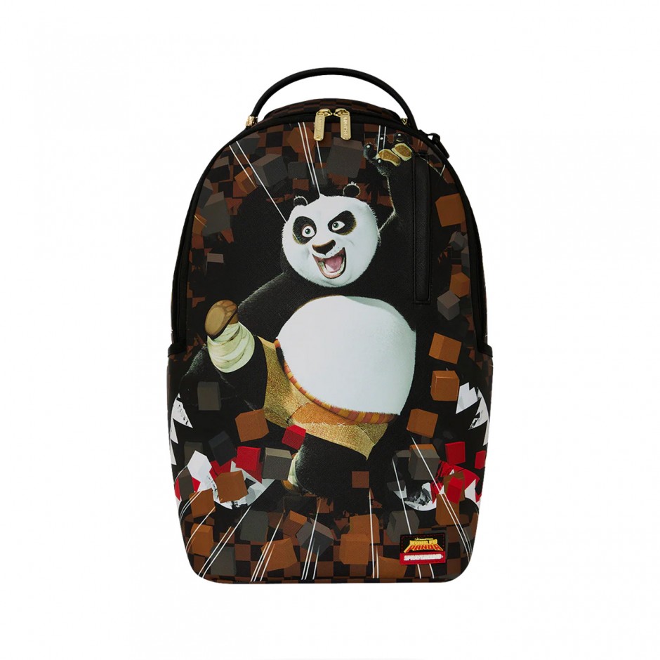 Τσάντα Πλάτης Πολύχρωμη - Sprayground Kung Fu Panda Po Checker Karate Kick