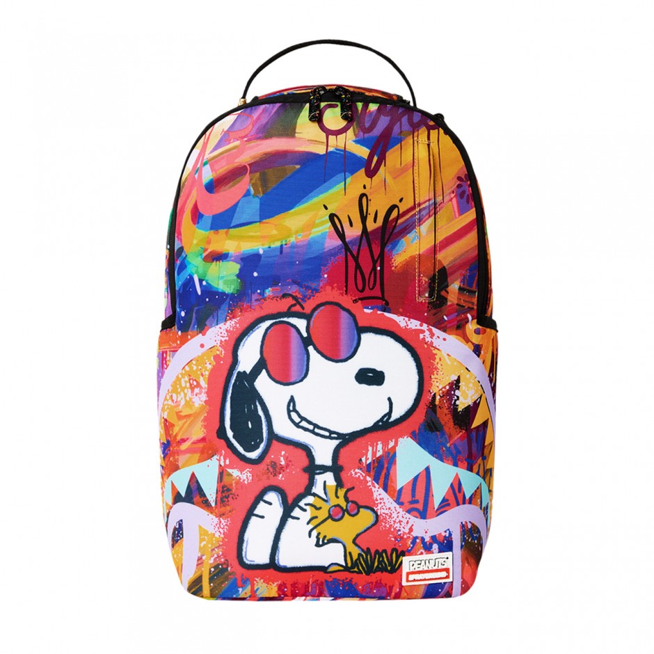 Τσάντα Πλάτης Πολύχρωμη - Sprayground Peanuts Snoopy Street Art