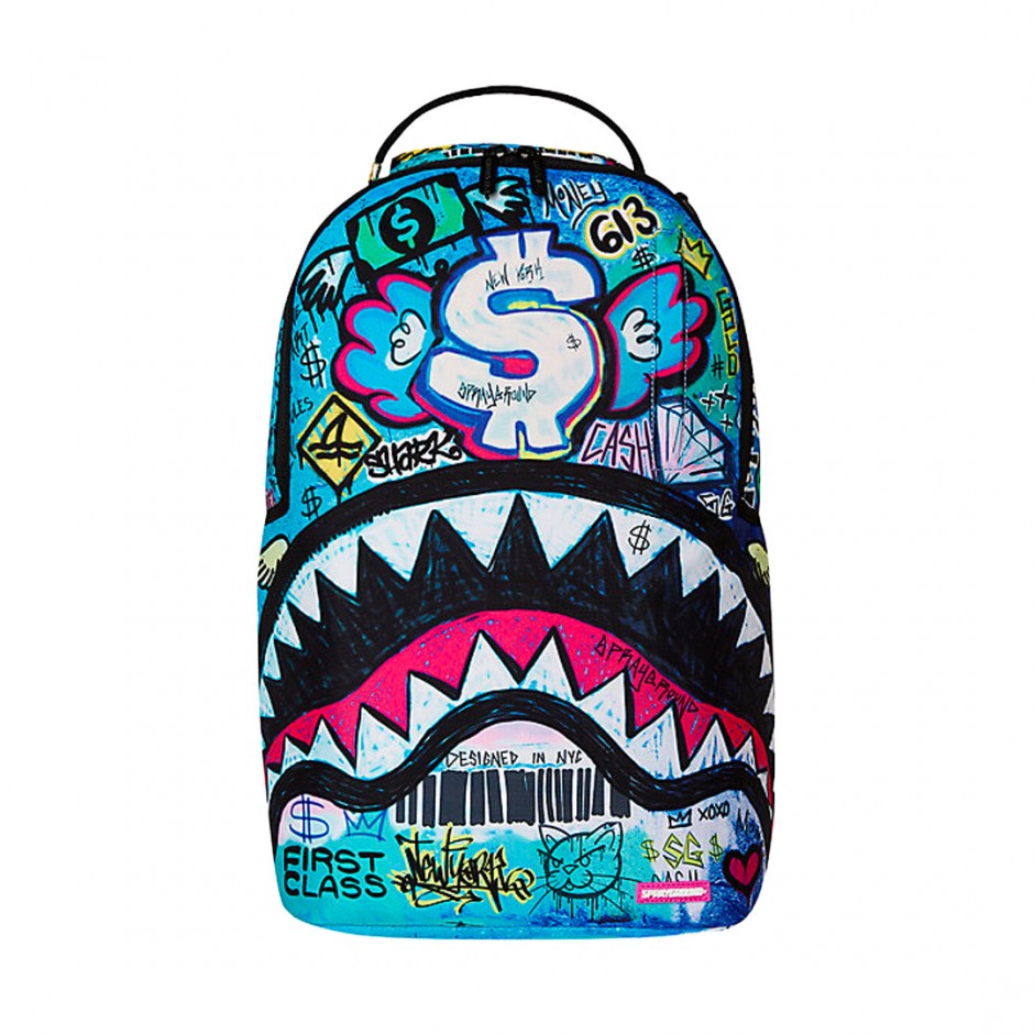 Τσάντα Πλάτης Πολύχρωμη - Sprayground Street Graffiti DLX