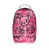 Backpack Pink - Sprayground Bunny Banks-Money Bounce Image 