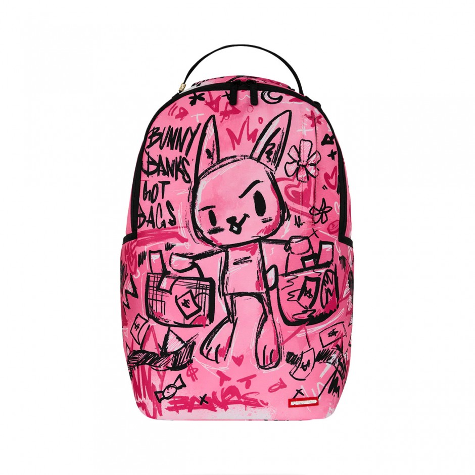 Backpack Pink - Sprayground Bunny Banks-Money Bounce