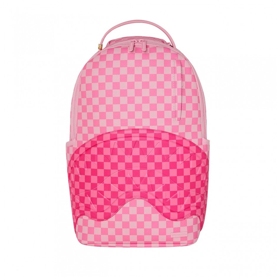 Τσάντα Πλάτης Ροζ - Sprayground Pink Sharks In Paris Patch