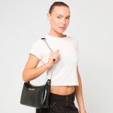 KARL KANI KK RETRO SHOULDER BAG KA253-020-1-BLACK Black Image 2