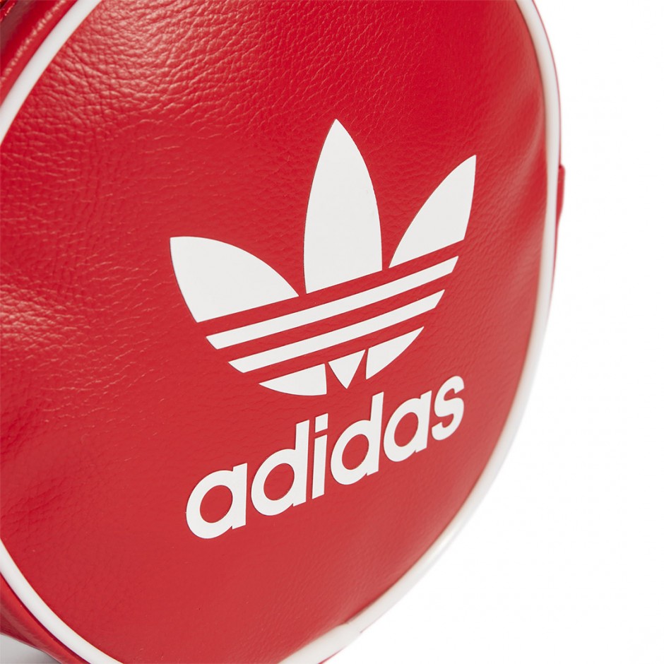 Τσάντα Ώμου Κόκκινη - adidas Originals Adicolor Classic Round Bag