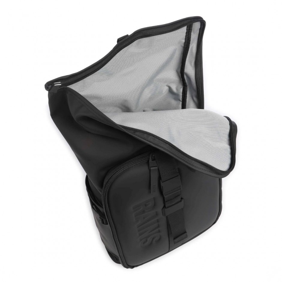 RAINS TEXEL MOULDED BACKPACK W3 13430-01 Black