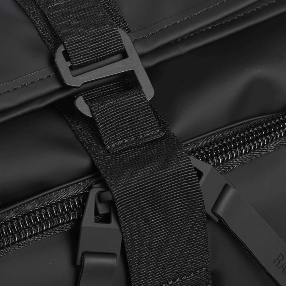 RAINS TEXEL MOULDED BACKPACK W3 13430-01 Black