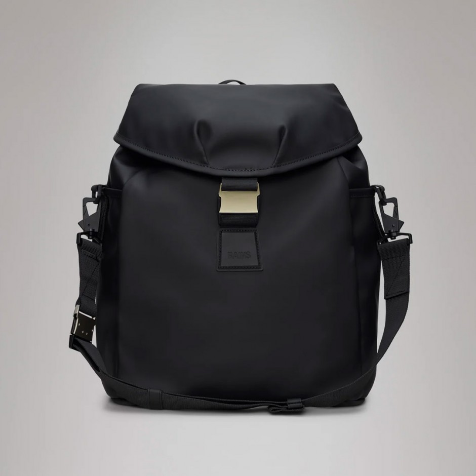 RAINS BUCKET BACKPACK 14840-01 Black