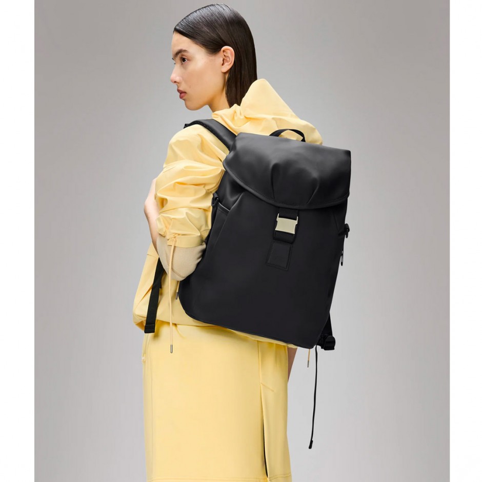 RAINS BUCKET BACKPACK 14840-01 Black