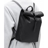 RAINS ROLLTOP RUCKSACK MINI W3 13330-01 Black Image 1