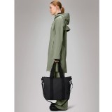RAINS TOTE BAG MINI W3 14160-01 Black Image 2