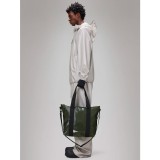 RAINS TOTE BAG MINI W3 14160-127 OLIVE Image 2