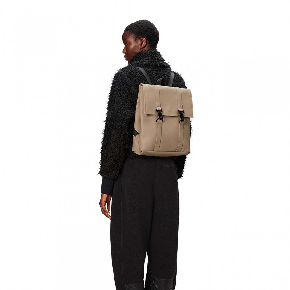 Backpack Beige - Rains MSN Mini