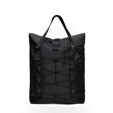 Τσάντα Μαύρη - Rains Trail Rolltop Tote