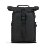 RAINS TEXEL MOULDED BACKPACK W3 13430-01 Black Image 