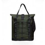 RAINS ROLLTOP TOTE BAG 13390-03 Green Image 