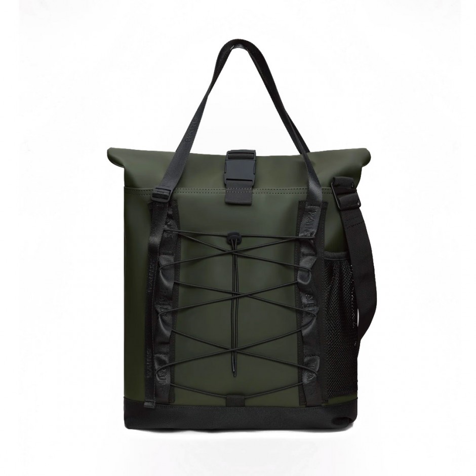 RAINS ROLLTOP TOTE BAG 13390-03 Green