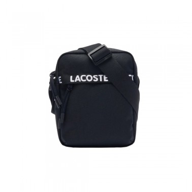 Τσάντα Ώμου Μαύρη - Lacoste Neocroc