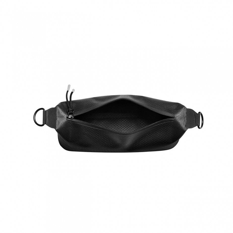 GASTON LUGA LIGHTWEIGHT DUOSEAL CROSSBODY LWDSCBBK-BLACK Black