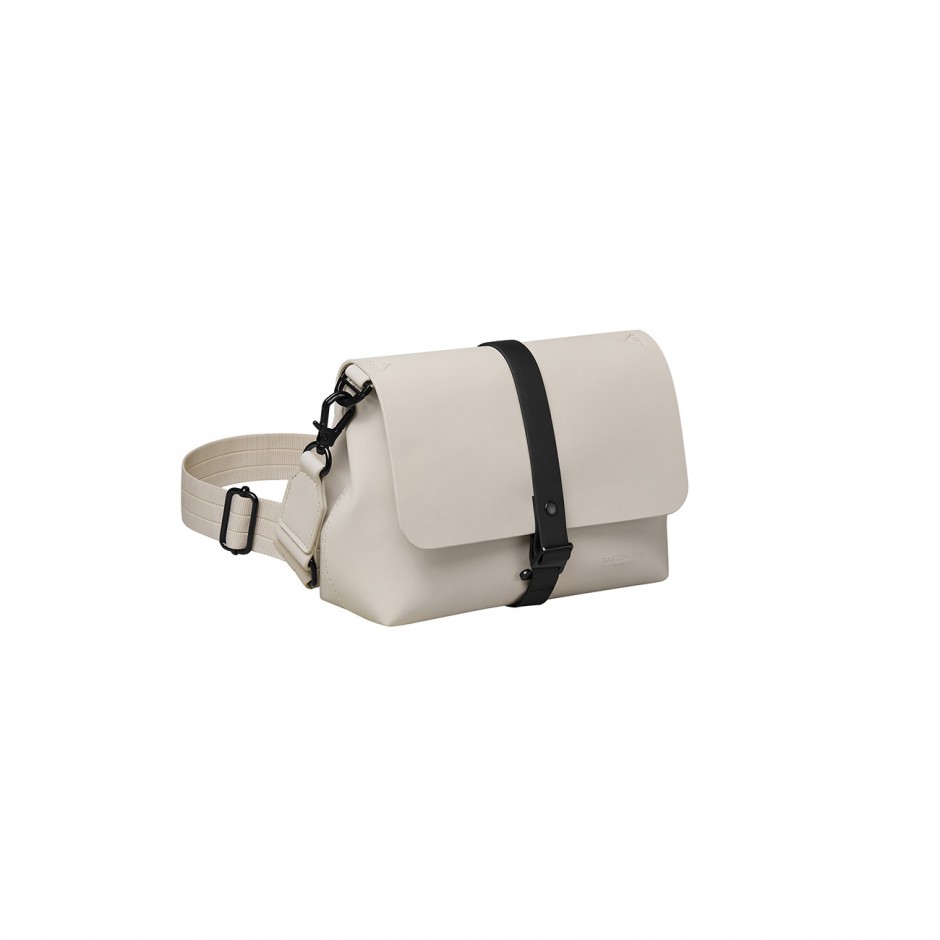 GASTON LUGA SPLASH CROSSBODY BAG CB101-CLOUD CREAM Ecru