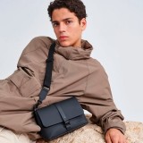 Τσάντα Crossbody Μαύρη - Gaston Luga Splash Εικόνα 2