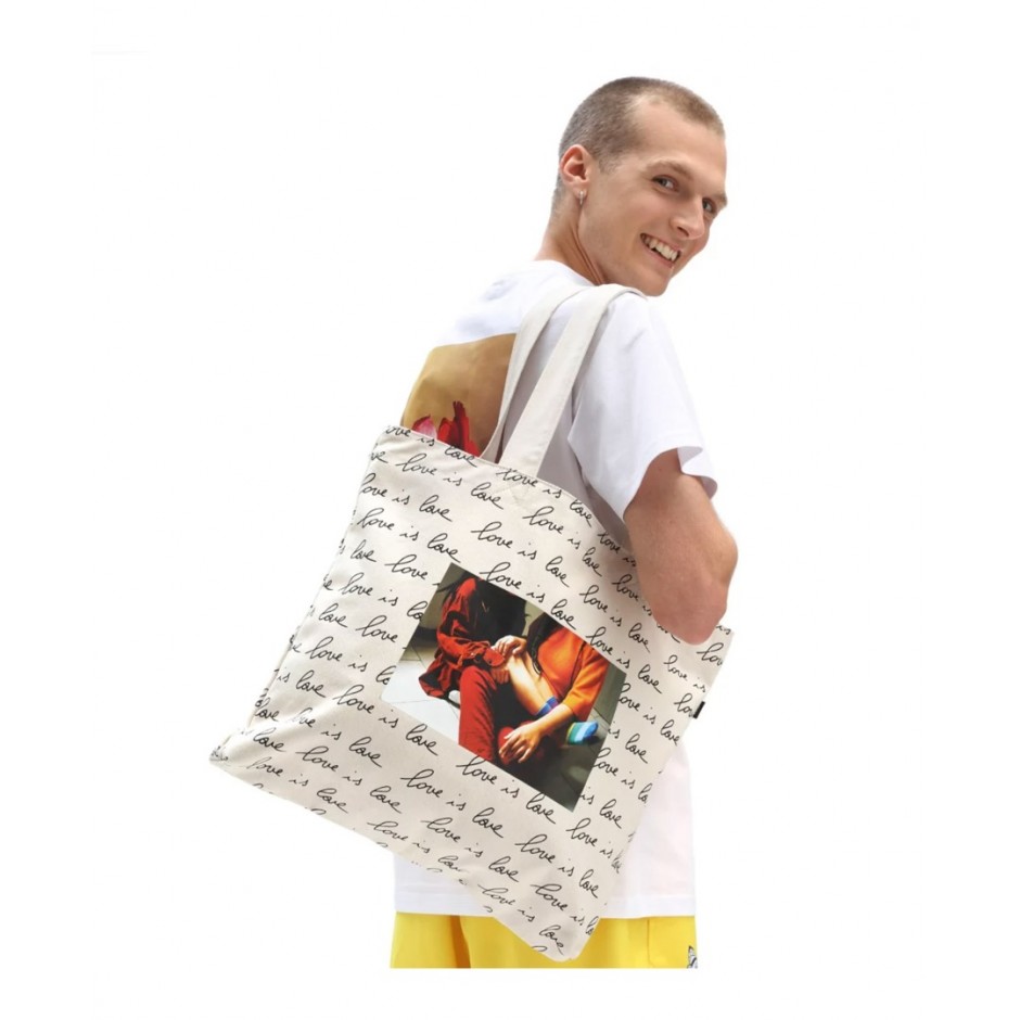 VANS PRIDE OTW GALLERY TOTE (SARA LORUSSO) VA7SFDYOP-YOP Εκρού