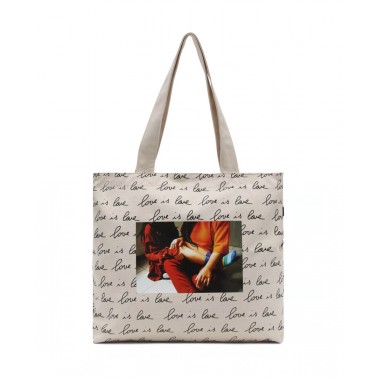 VANS PRIDE OTW GALLERY TOTE (SARA LORUSSO) VA7SFDYOP-YOP Εκρού