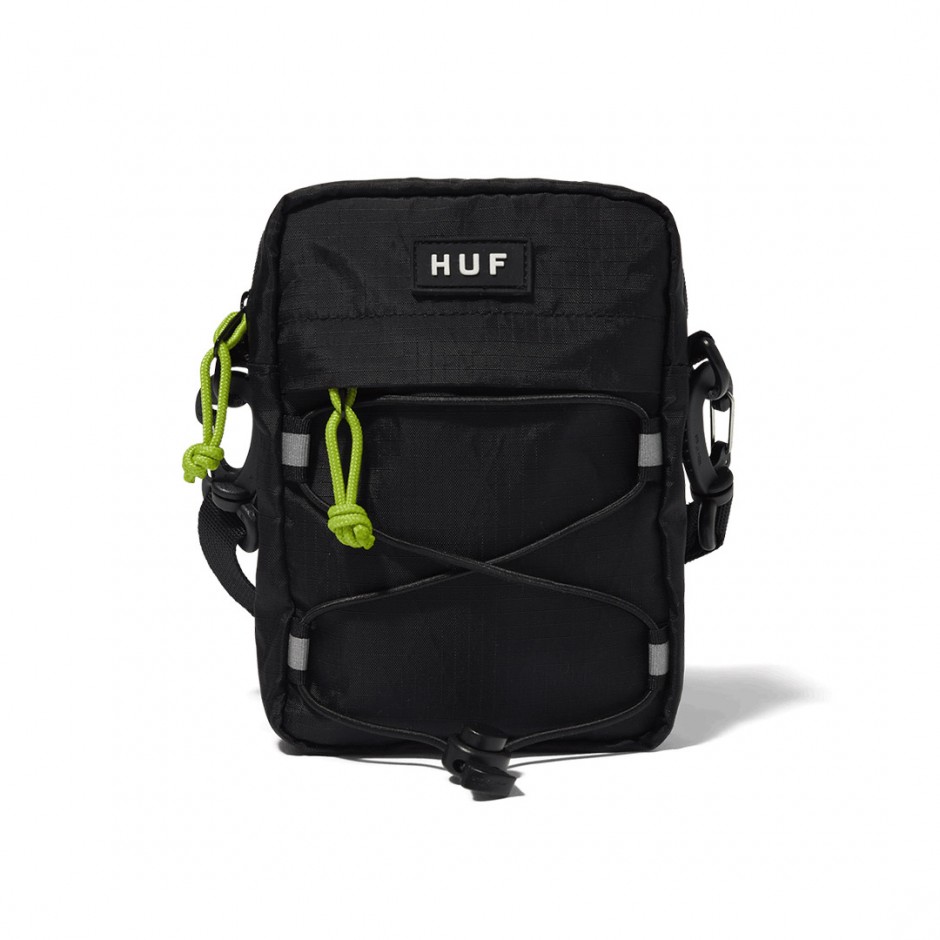 HUF BOWERY SIDE BAG AC00987-BLACK Black