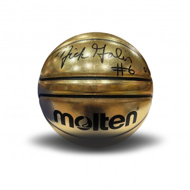 Υπογεγραμμένη Μπάλα Νίκου Γκάλη - Trace 'N Chase Nick Galis Autographed Authentic Molten Gold BG-SL7 #6, Limited To 100
